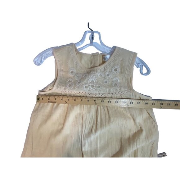 NWT Studio Petite Sleeveless 100% Cotton Gauze Blouse with Embroidered Detail PM - Picture 7 of 11